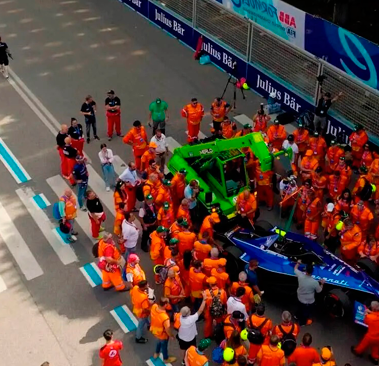 El e-WORKER Merlo triunfa en el Gran Premio de Roma de Fórmula E