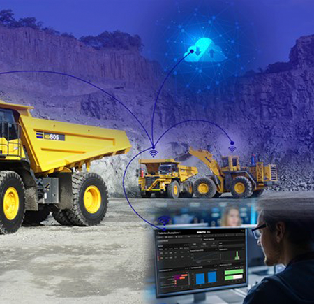 Komatsu lanza Smart Quarry Site para gestión de flotas